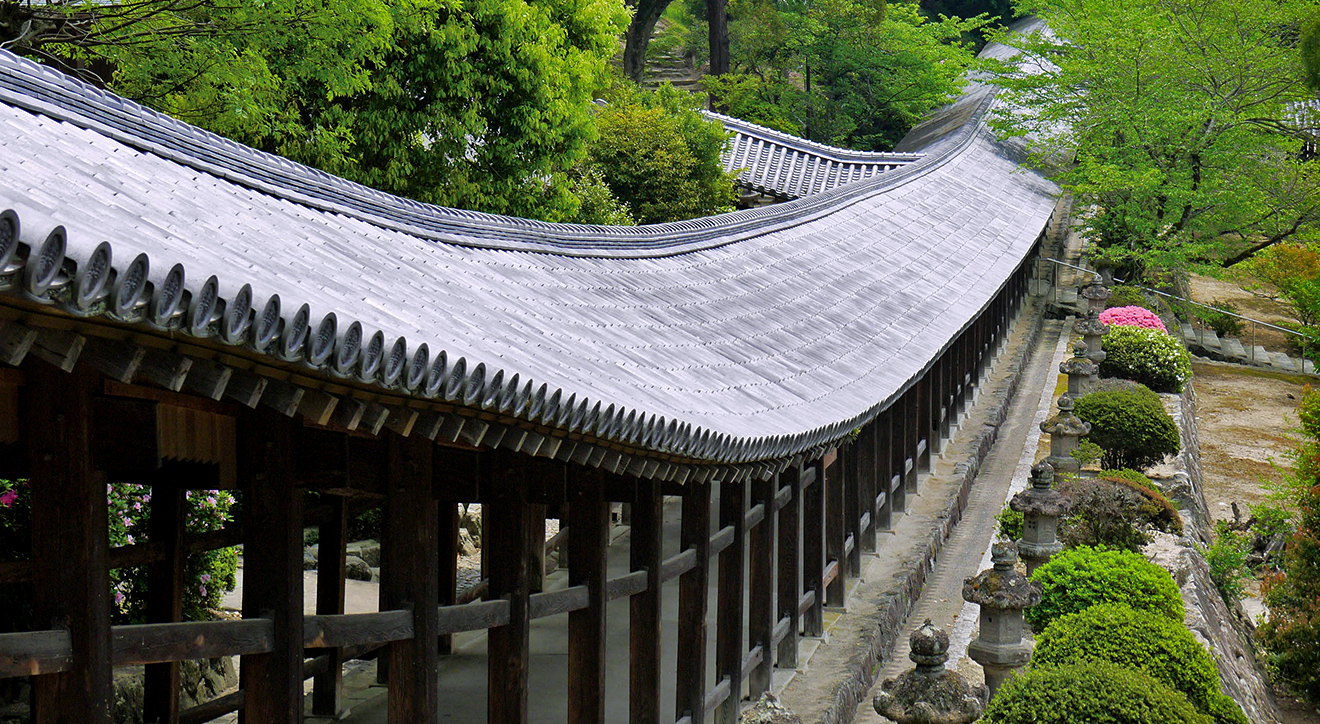吉備津神社の回廊